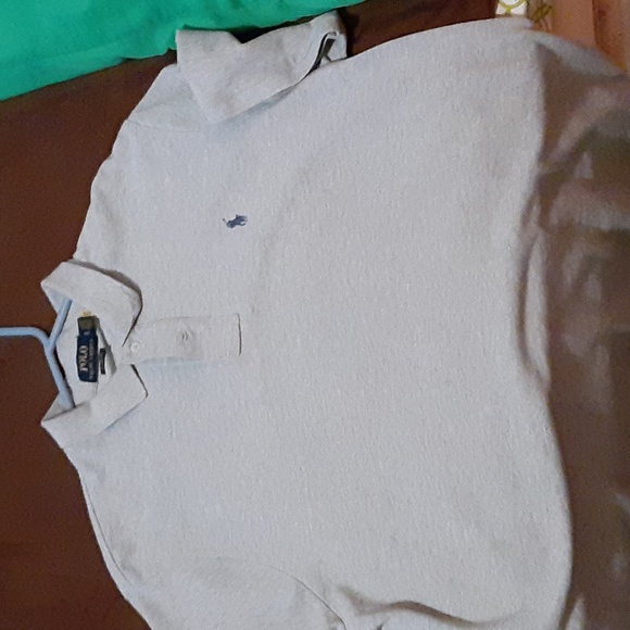 4 Ralph Lauren shirt. Orange, Gray, yellow  and black - Picture 4 of 5